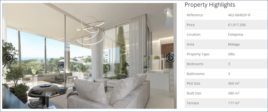 17 modern eco-friendly villas in the heart of Estepona Golf